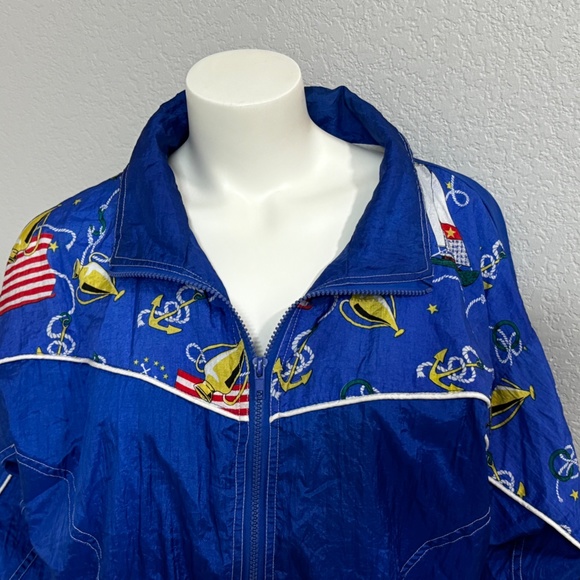 Vintage Retro Wind Breaker Jacket - Picture 3 of 10